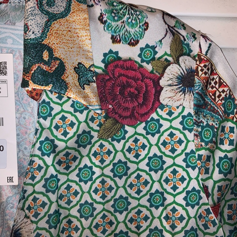 Zara patchwork shirt - Picture 10 of 10